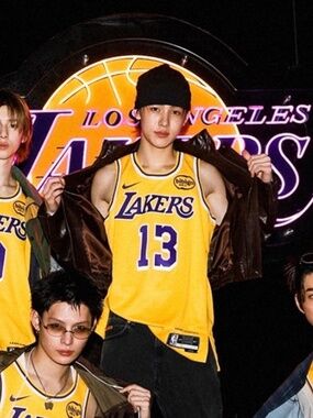 Custom Cortis Seonghyeon Lakers jersey